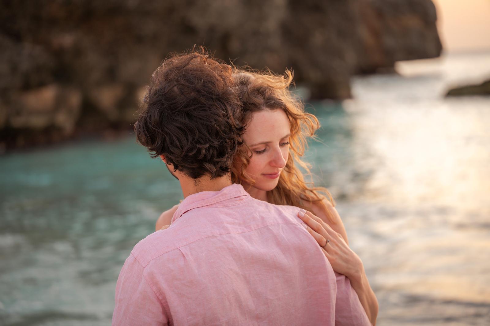 Fotoshoot Curaçao - Loveshoot duo close-up