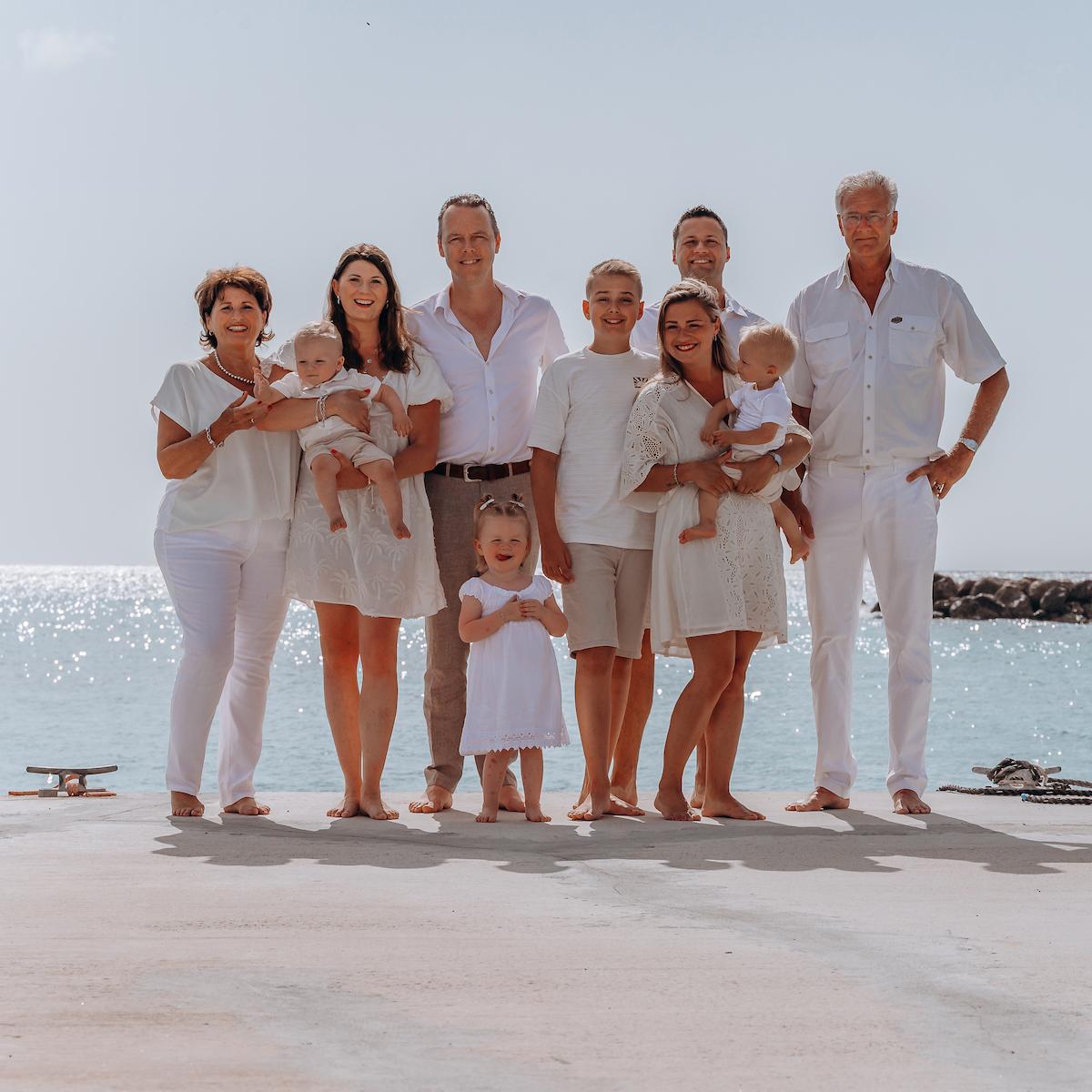 Fotoshoot met familie