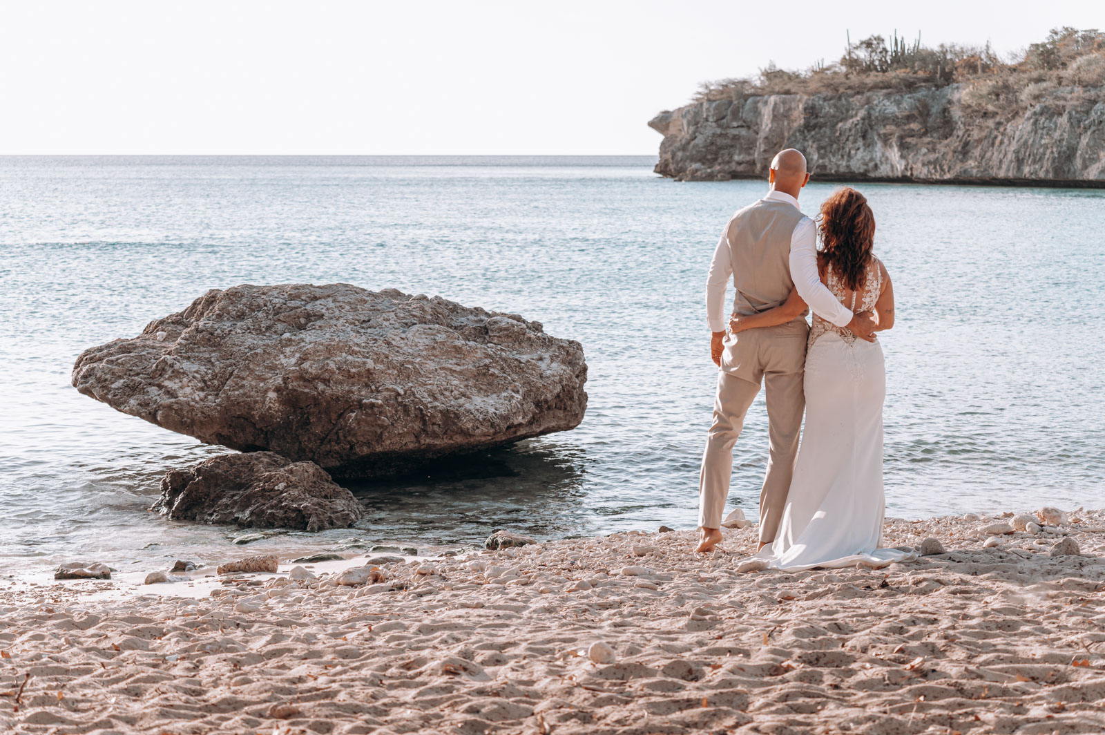Honeymoon photoshoot Curaçao