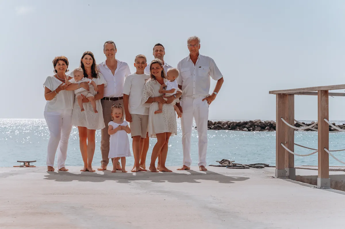 Fotoshoot met familie ter Haar Mariott beach 00