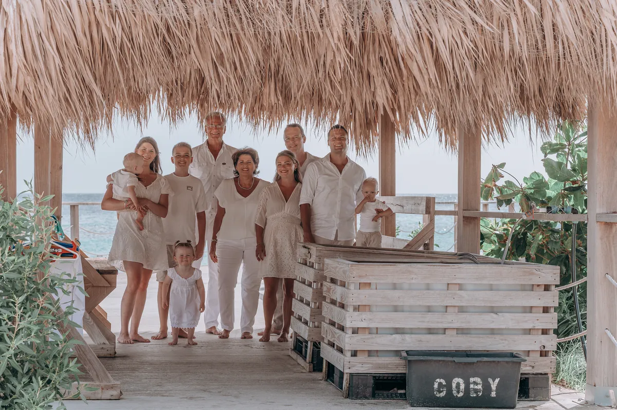 Fotoshoot met familie ter Haar Mariott beach 01