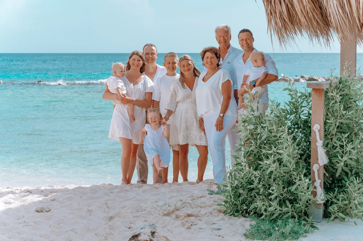 Fotoshoot met familie ter Haar Mariott beach 02