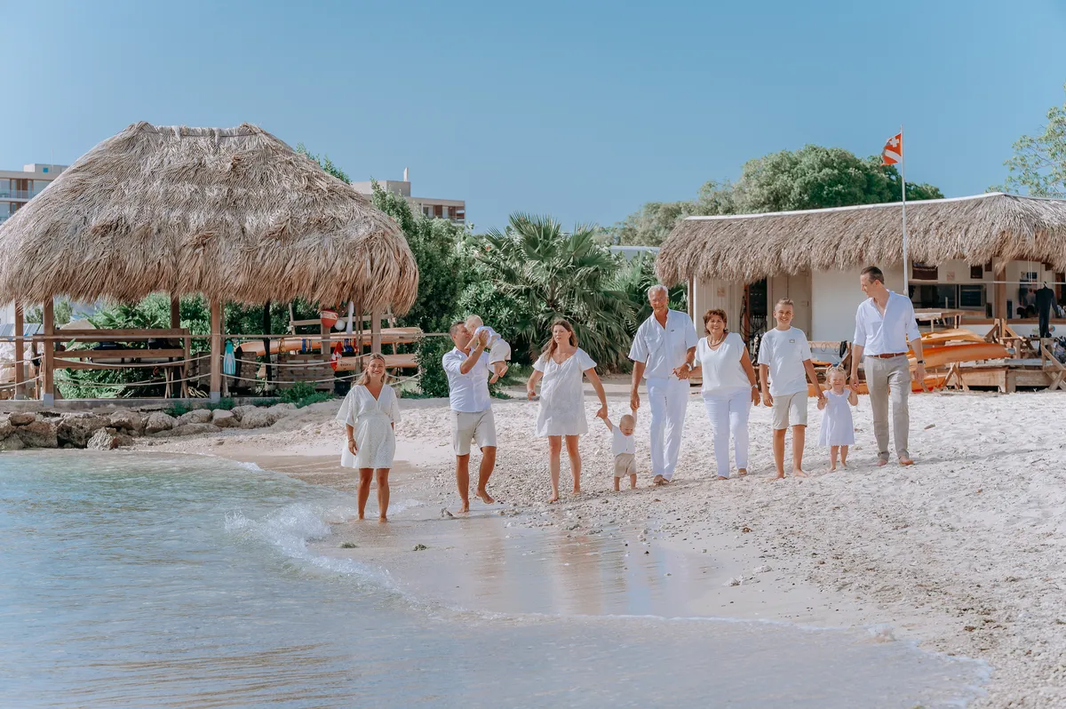 Fotoshoot met familie ter Haar Mariott beach 04