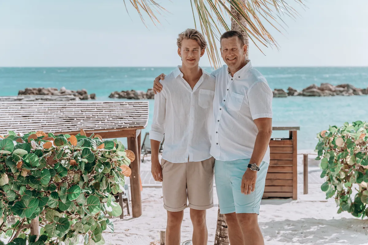 Fotoshoot met gezin Breukers Mambo beach 06
