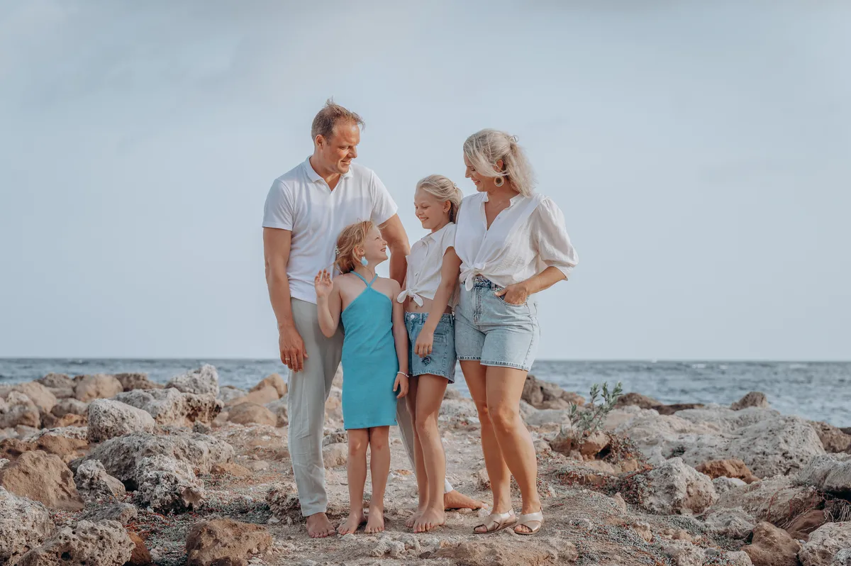 Fotoshoot met gezin Dekker Blue Bay 01