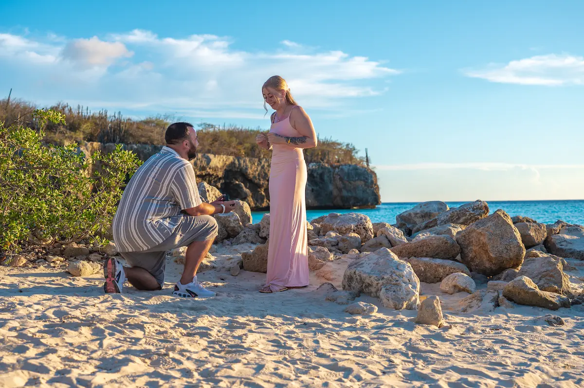 Proposal beach Daaibooi Beach Curacao 01